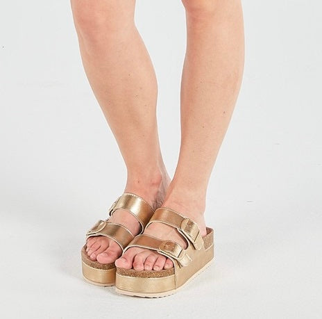 Simply Southern Gold Sandal