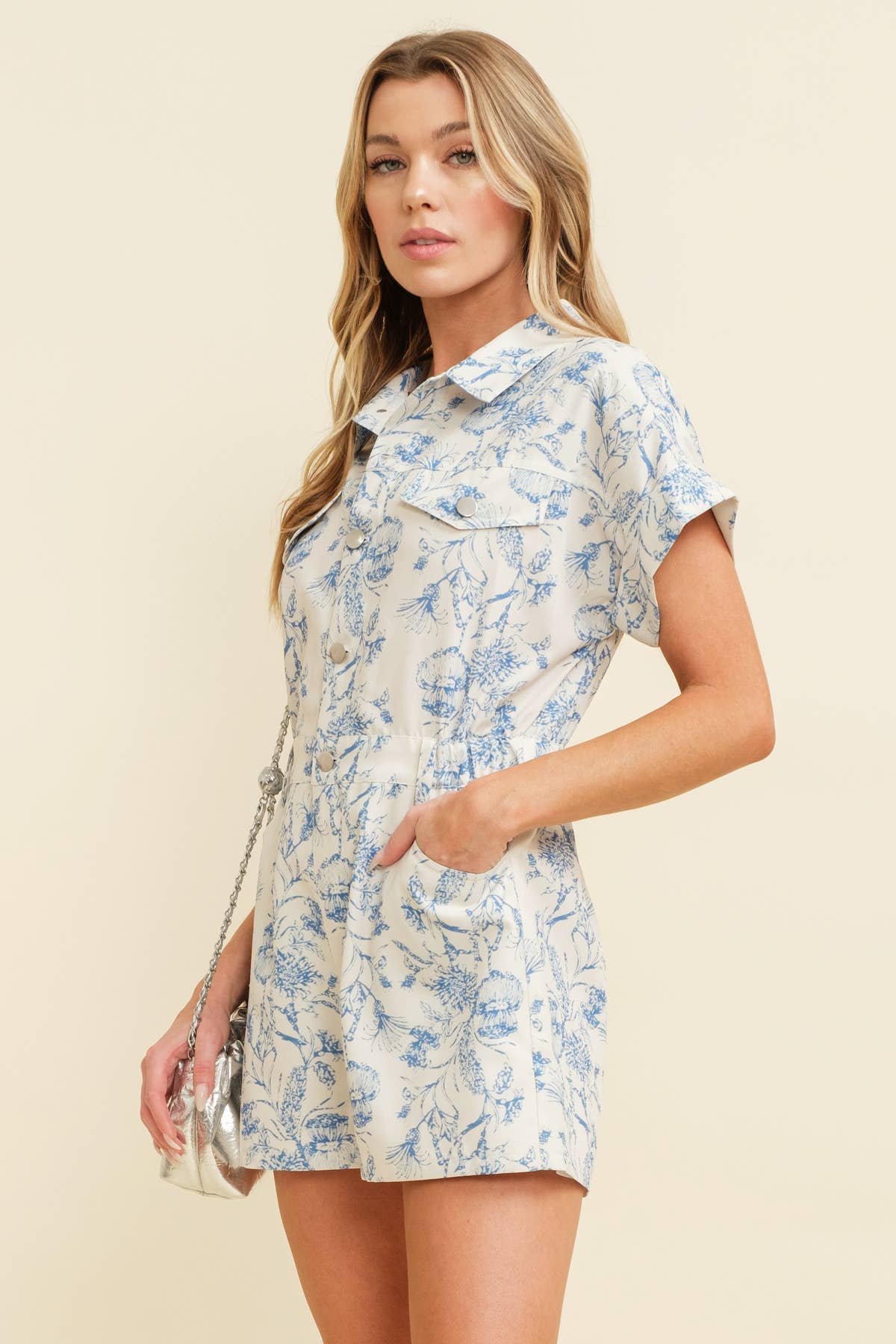 Karina Floral Romper