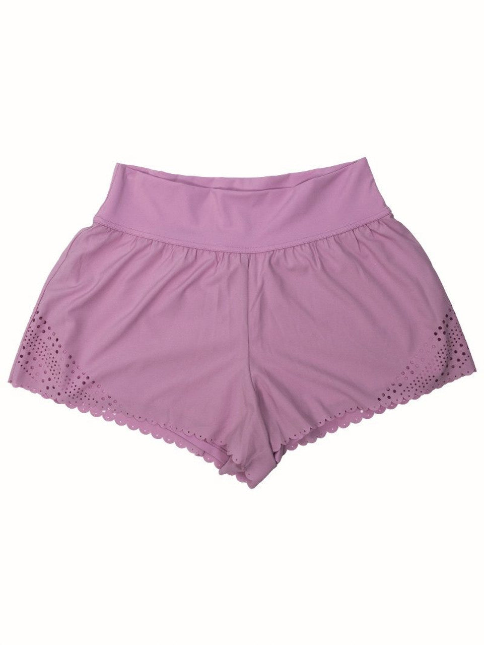 Simply Southern Scallop Laser Lace Shorts