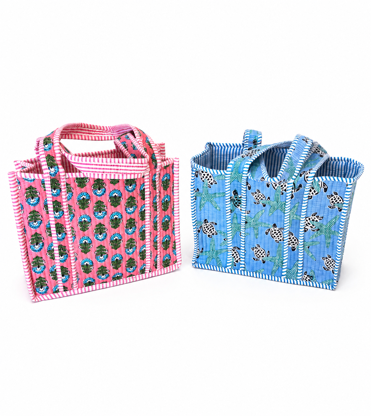 Market Find Mini Quilted Tote