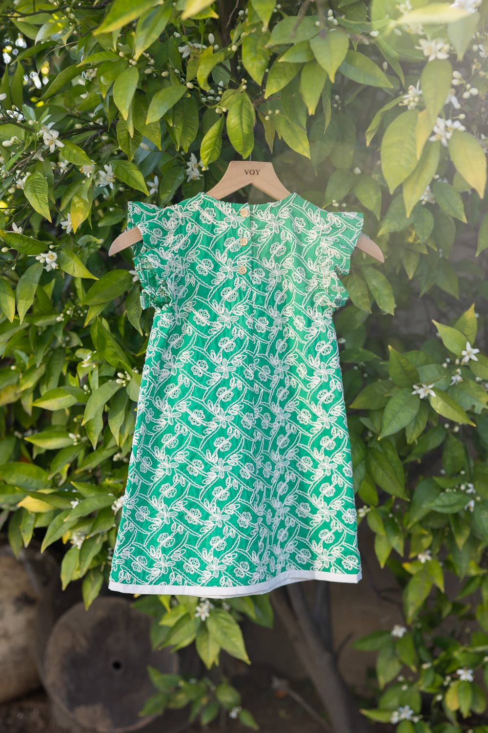 Diane Youth Embroidered Dress