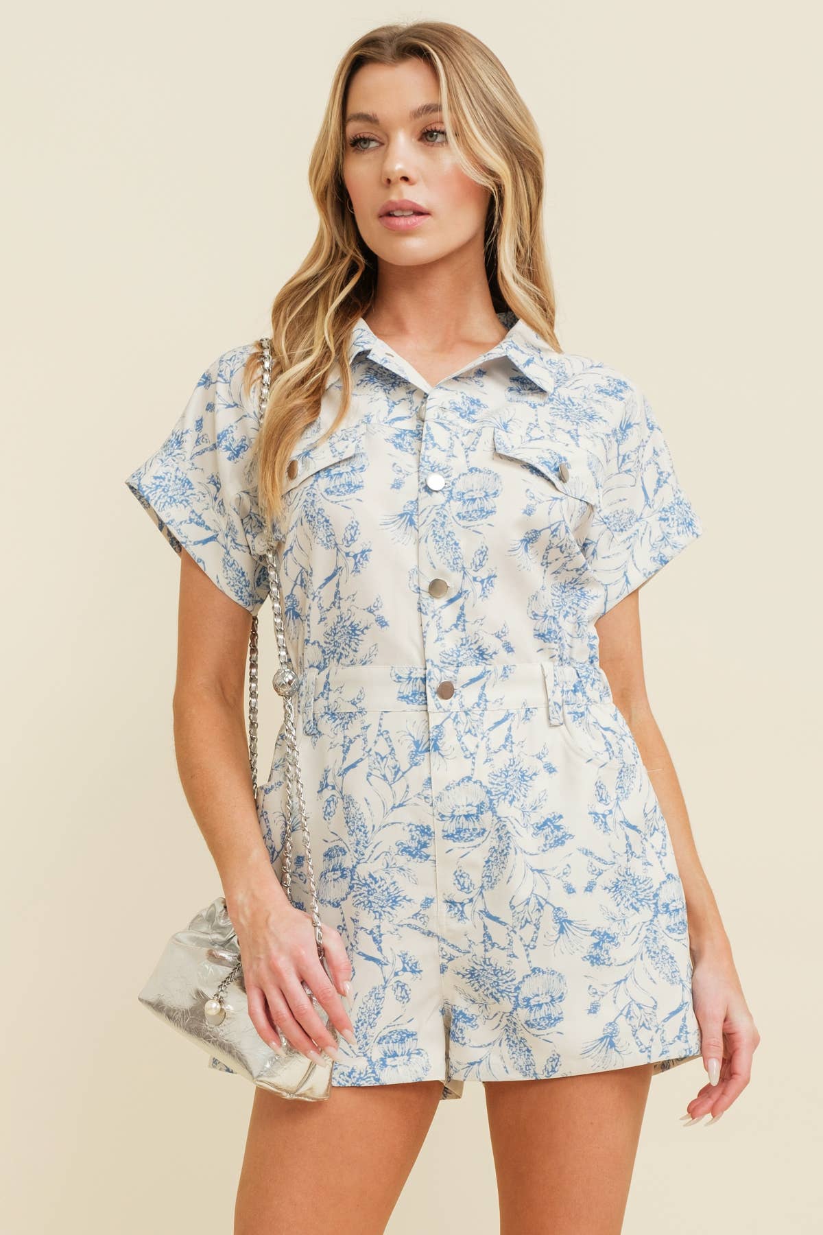 Karina Floral Romper