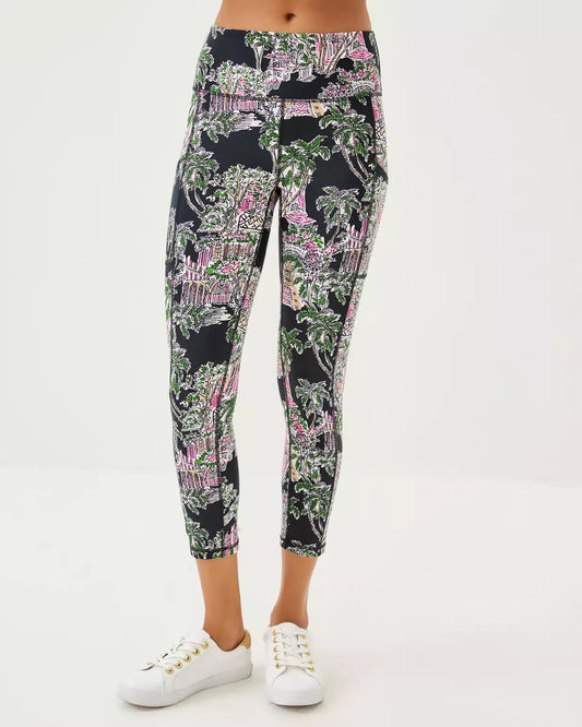 Lilly Pulitzer Weekender High Rise Midi PB Anniversary Toile