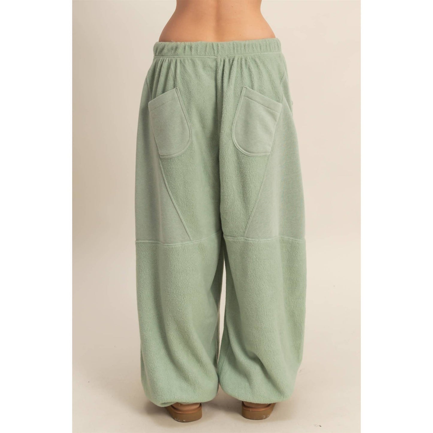 Consta Contrasting High-Waist Sweatpants
