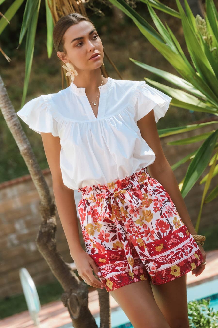 Chloe Poplin Blouse