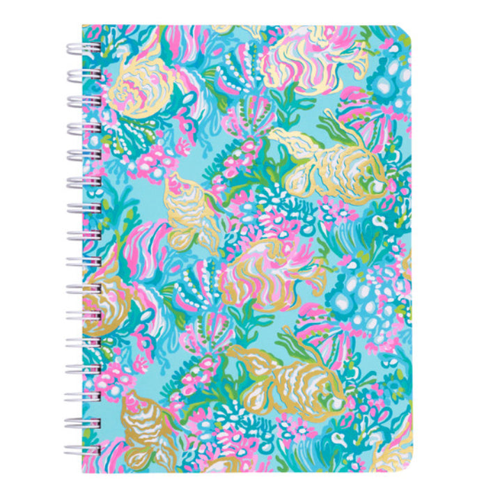 Lilly Pulitzer Mini Notebook Aqua La Vista