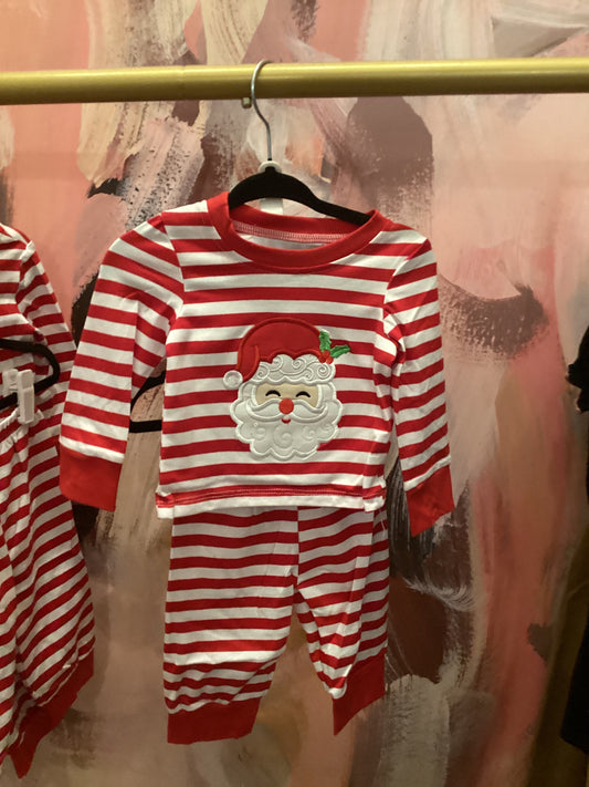 Littles Santa Pj Set
