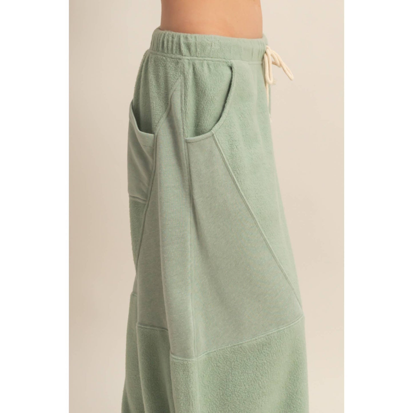 Consta Contrasting High-Waist Sweatpants