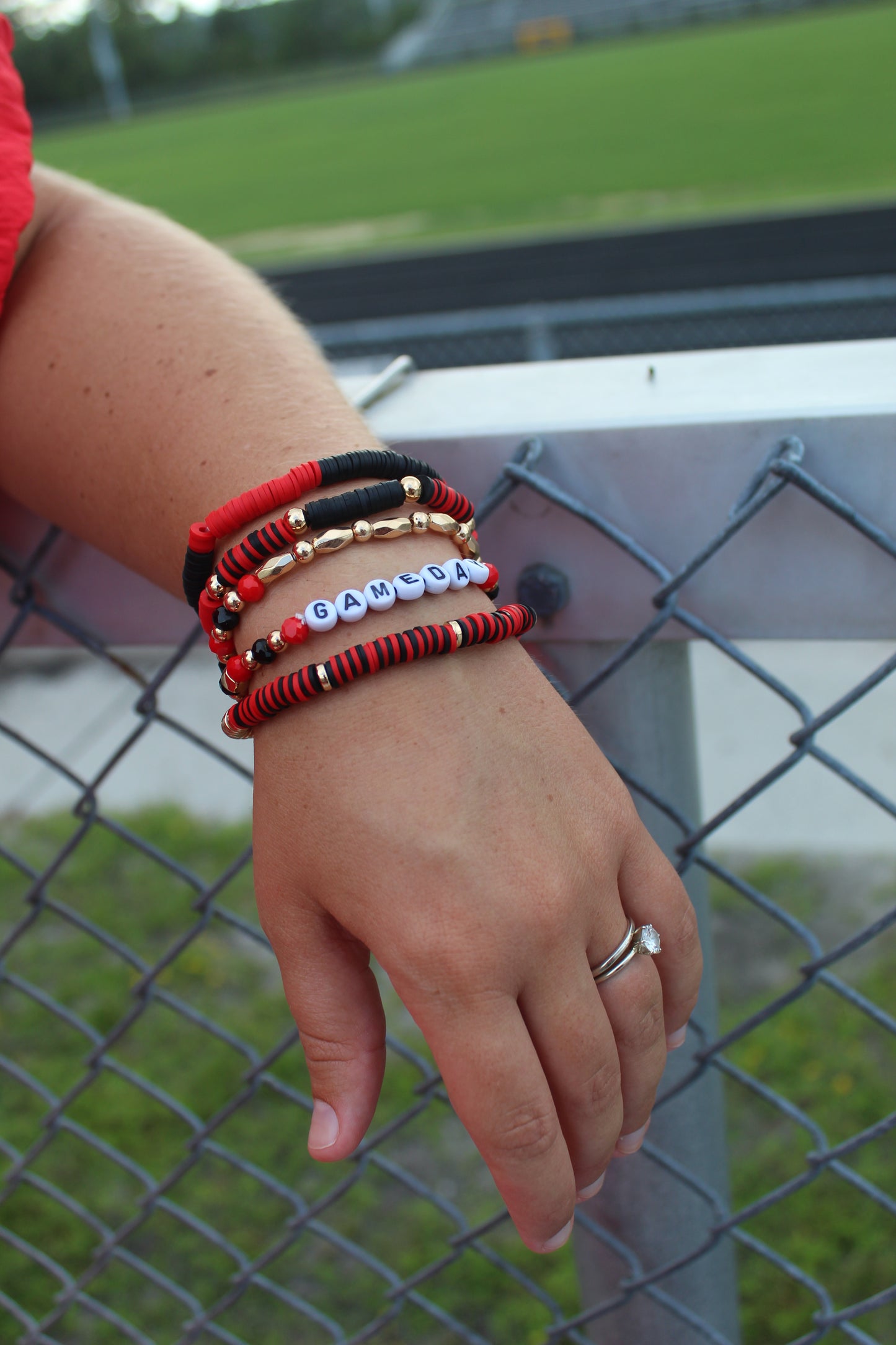 NC State Gameday Bracelet Set