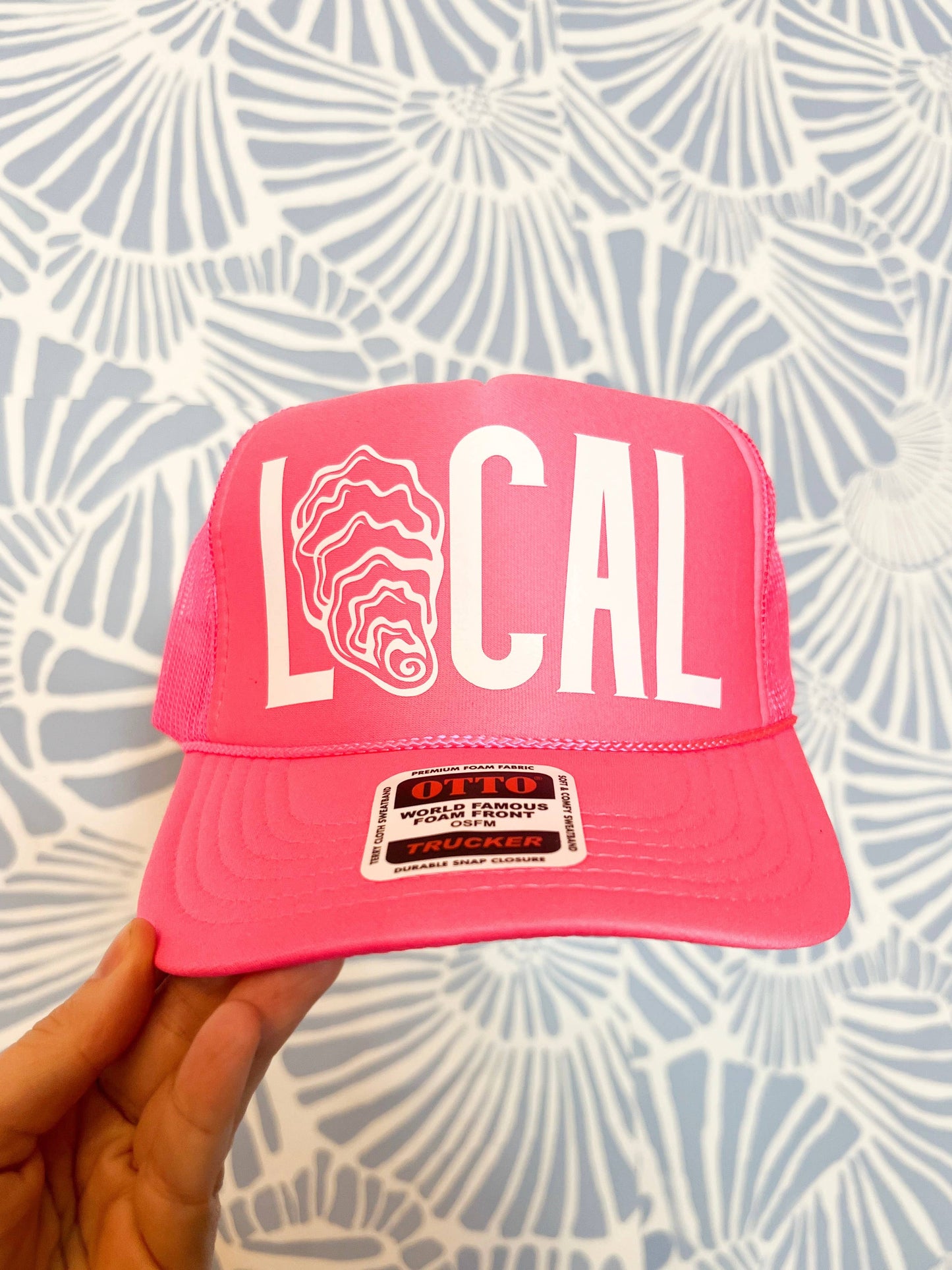 LOCAL Oyster Shell Trucker Hat
