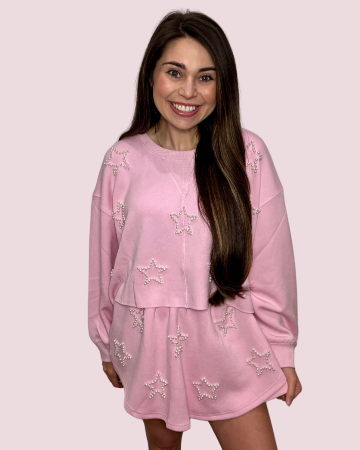 Simply Southern Piper Pink pullover