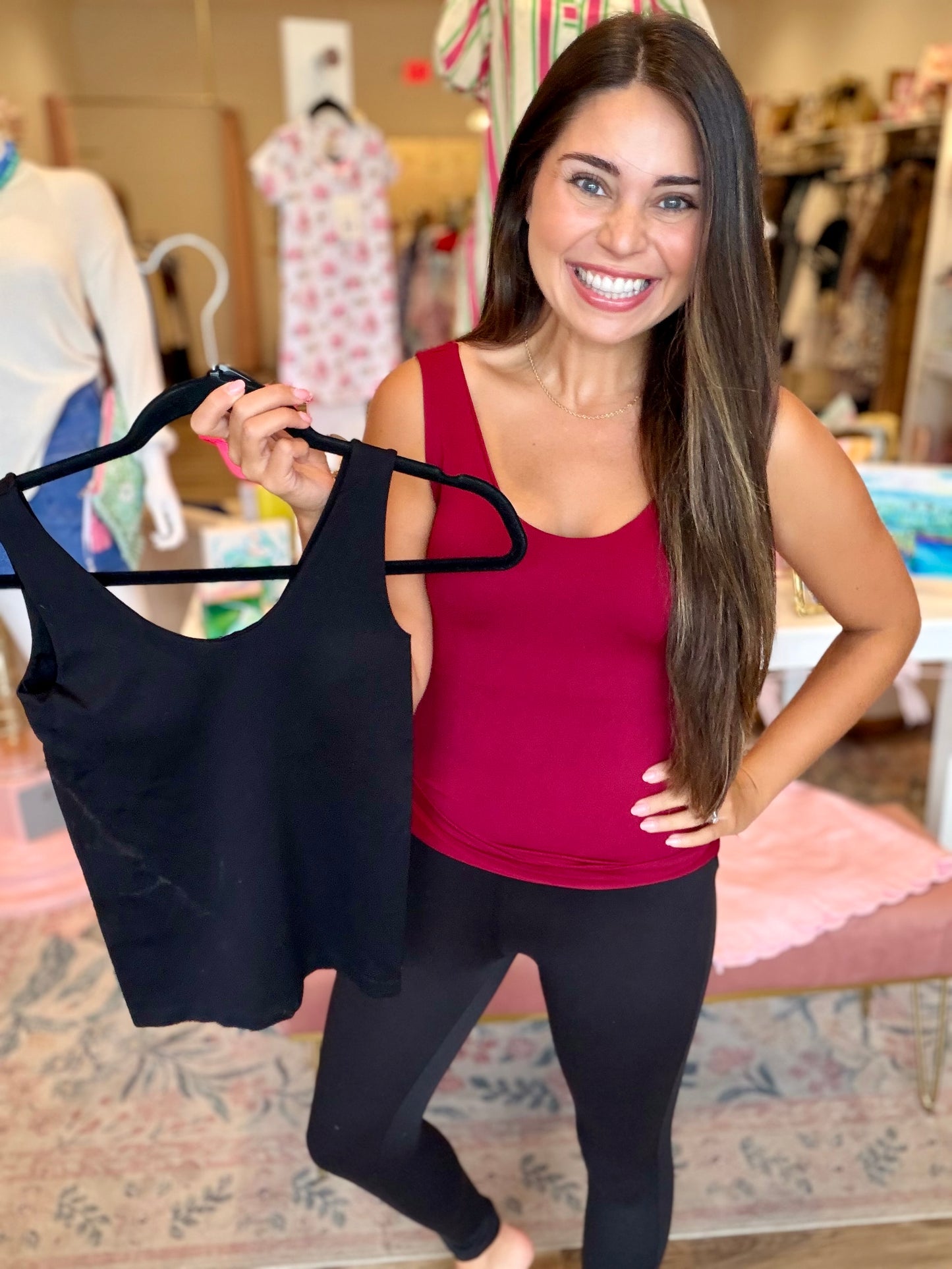 Bev Built in Bra Tank