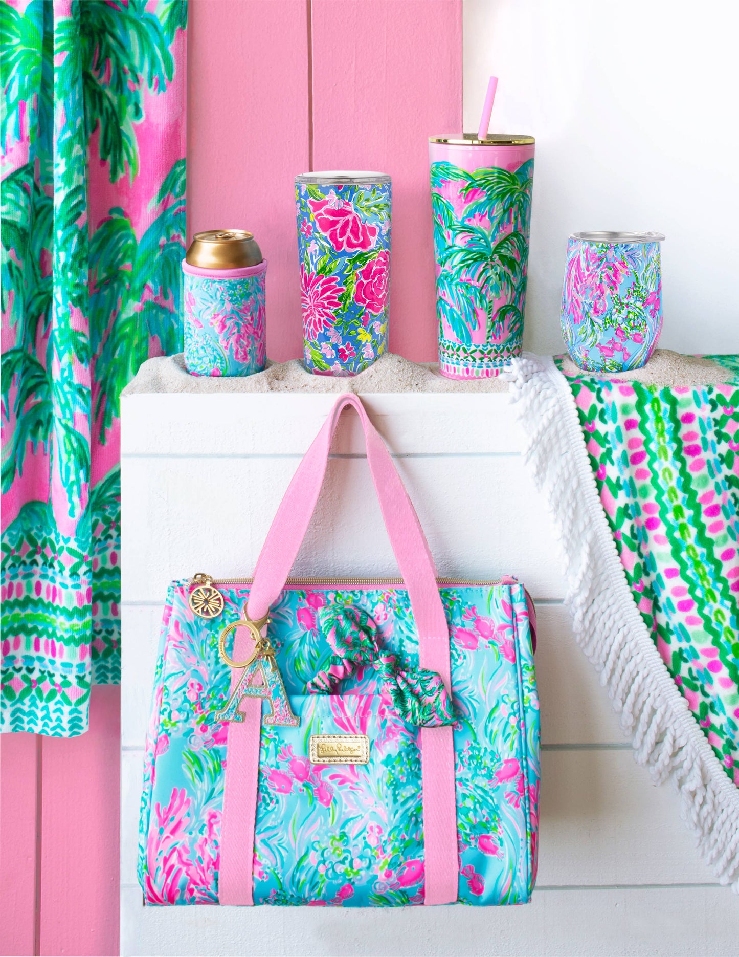 Lilly Pulitzer Tumbler with Straw, Suite Views