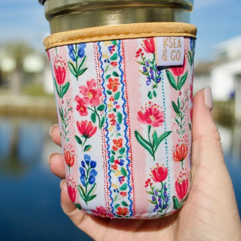 KSea & Co Flower Coffee Sleeve