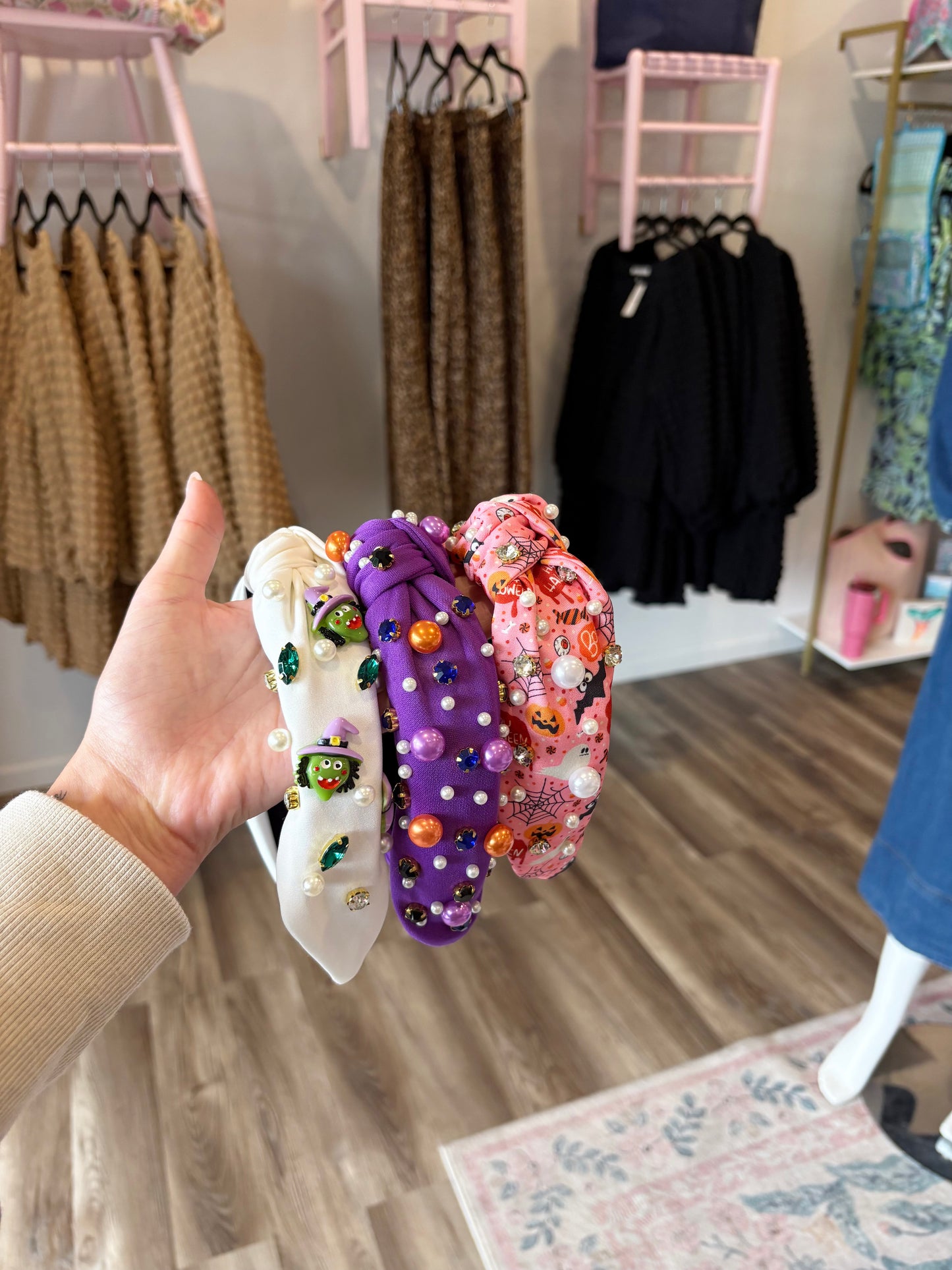 Pearly Halloween Headbands
