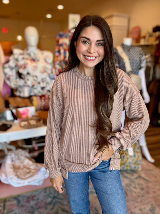 Simply Southern Amber Knit Tops