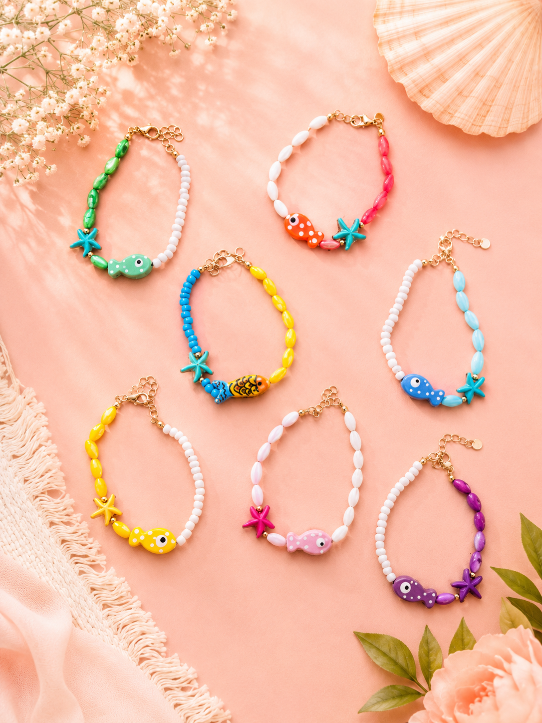 Colorful Fishy Bracelet