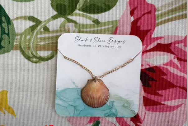 Shuck & Shine Shell Necklace