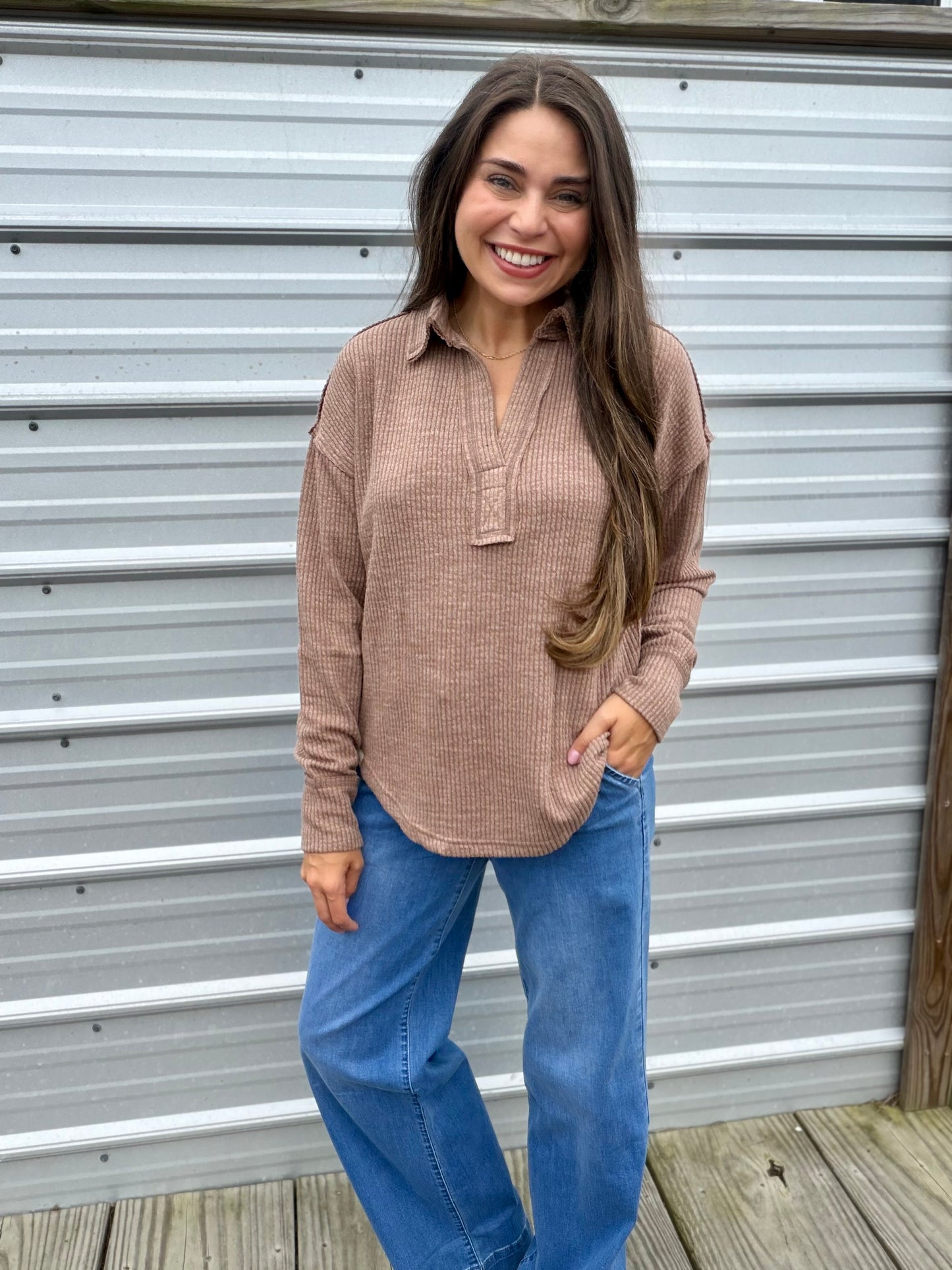 Simply Southern Kelly Knit Top