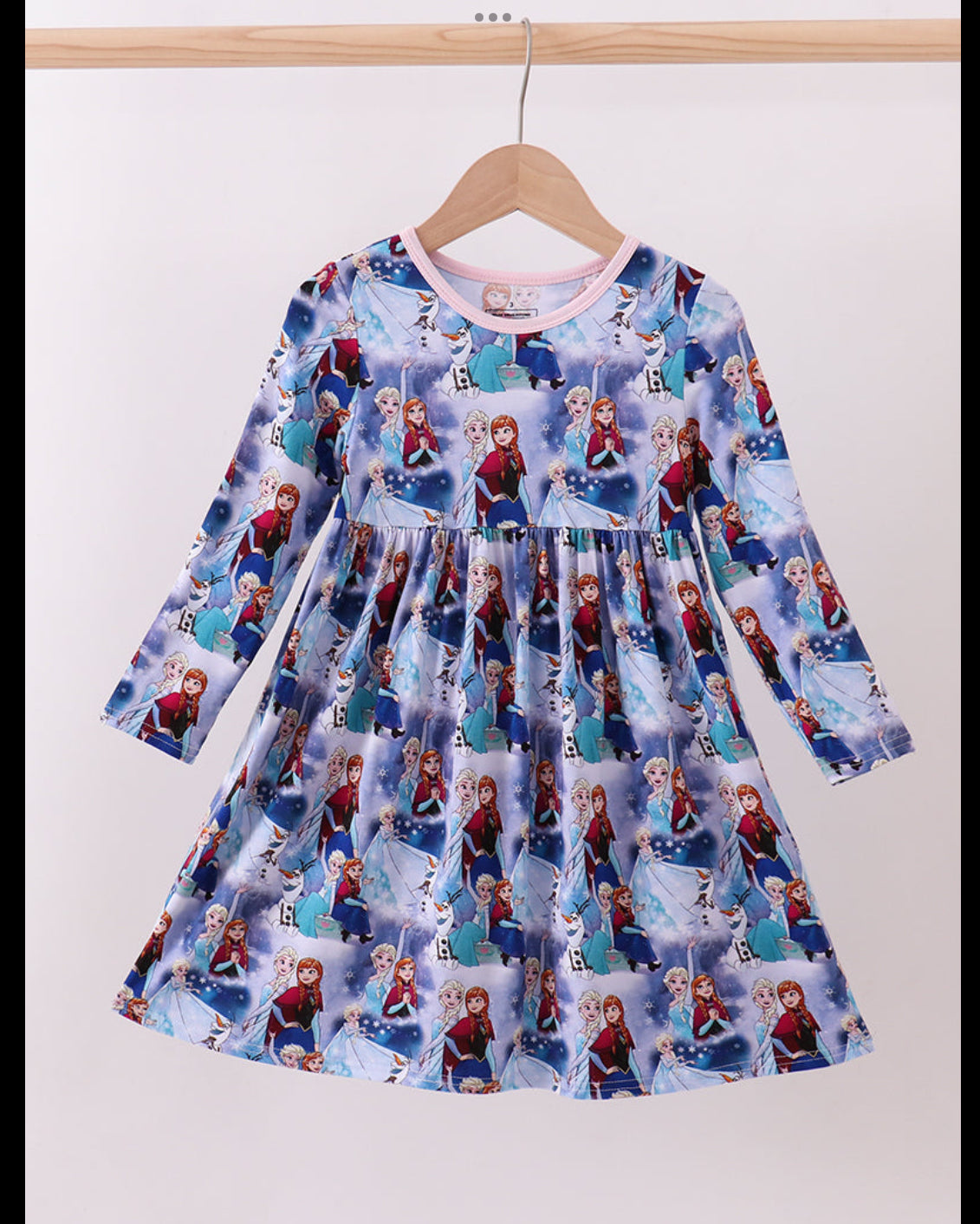 Little Girl Frozen Bamboo Dress