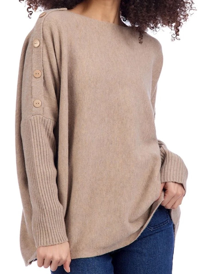 MudPie Sheffield Button Sweater