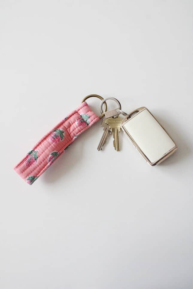 Emma Quilted Keychain