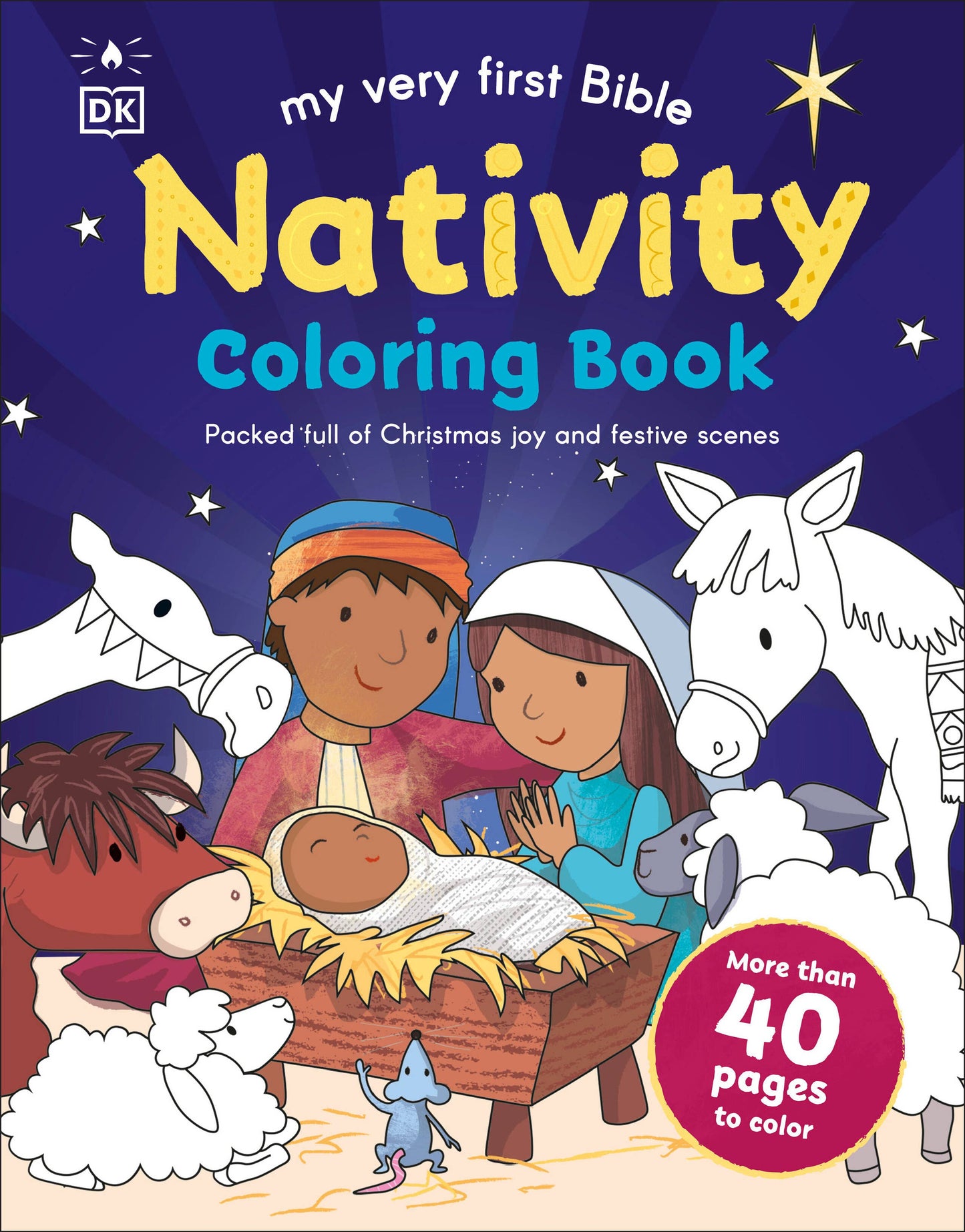 My Very First Bible Nativity Coloring Book