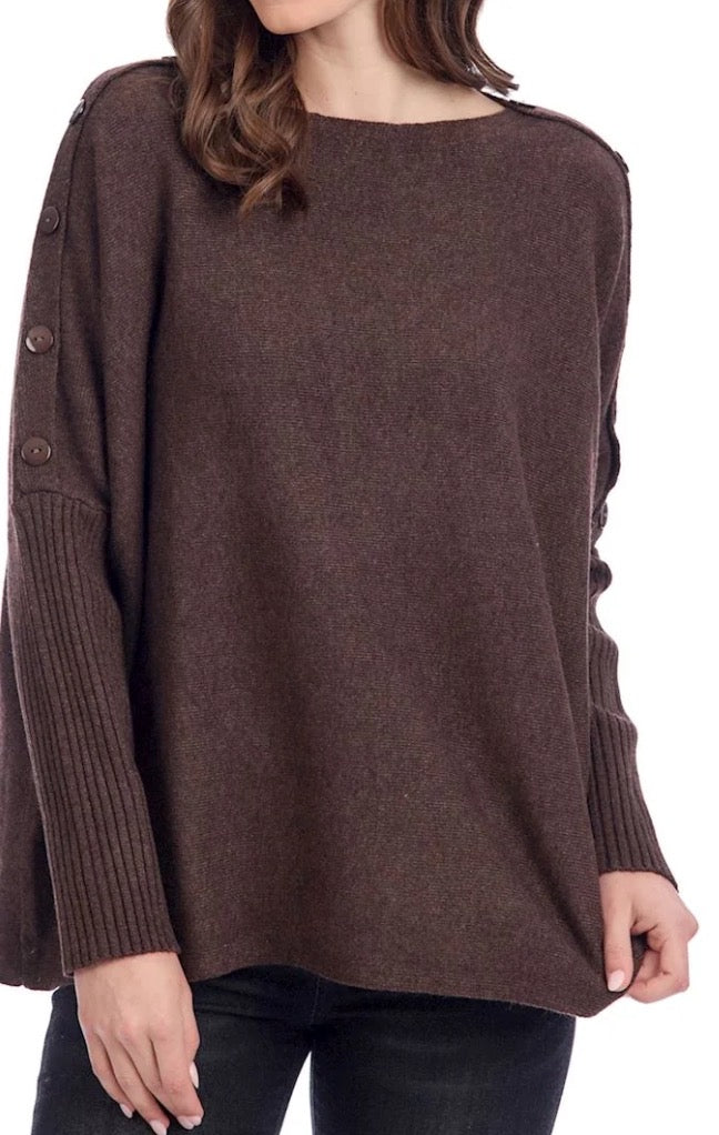 MudPie Sheffield Button Sweater