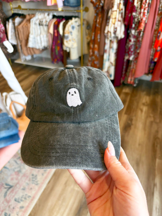 Happy Ghost Halloween Cap