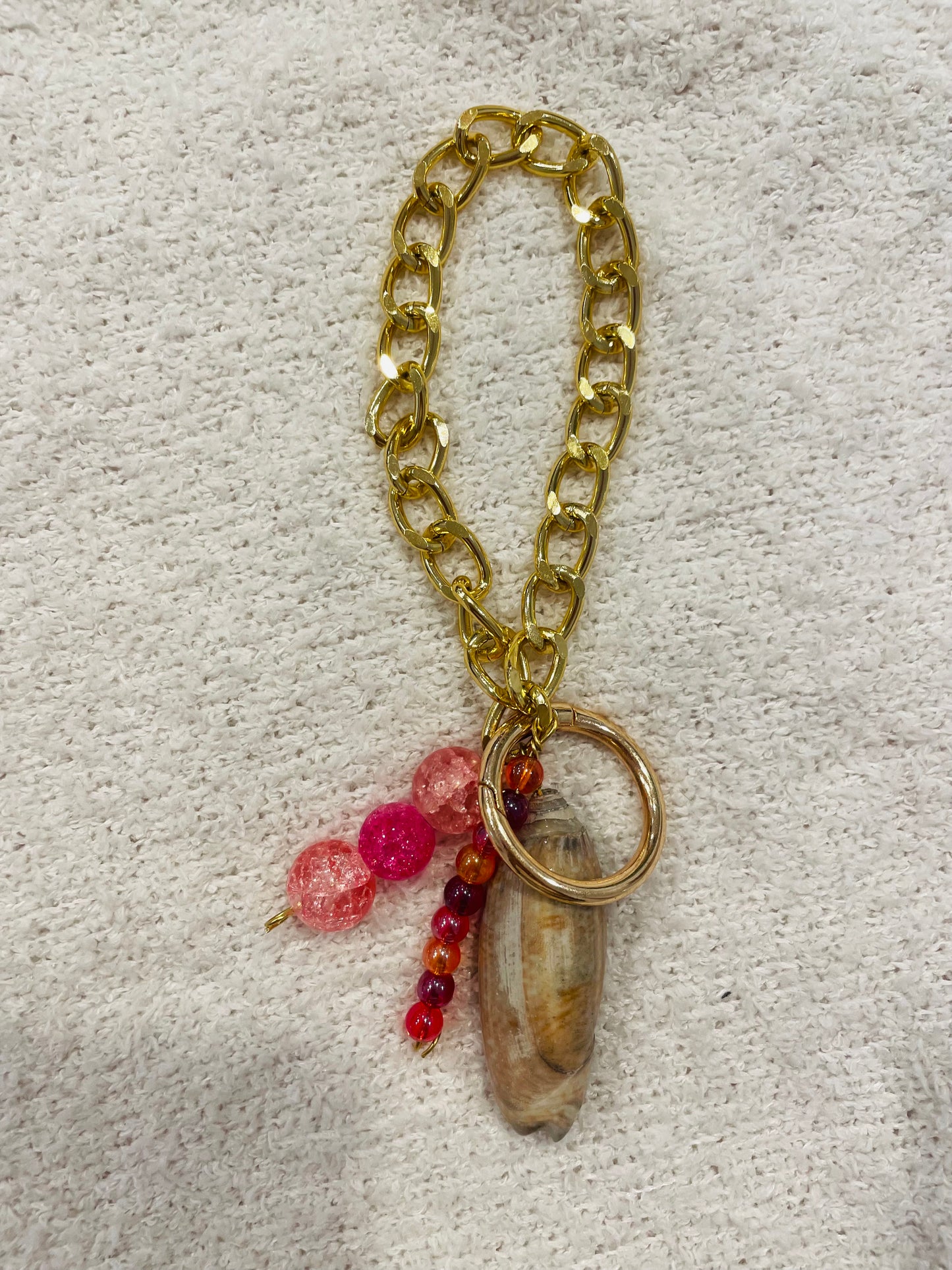 Locally Made Topsail Island Seashell Keychains