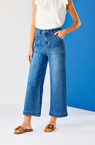 MudPie Fritz Jeans Blue