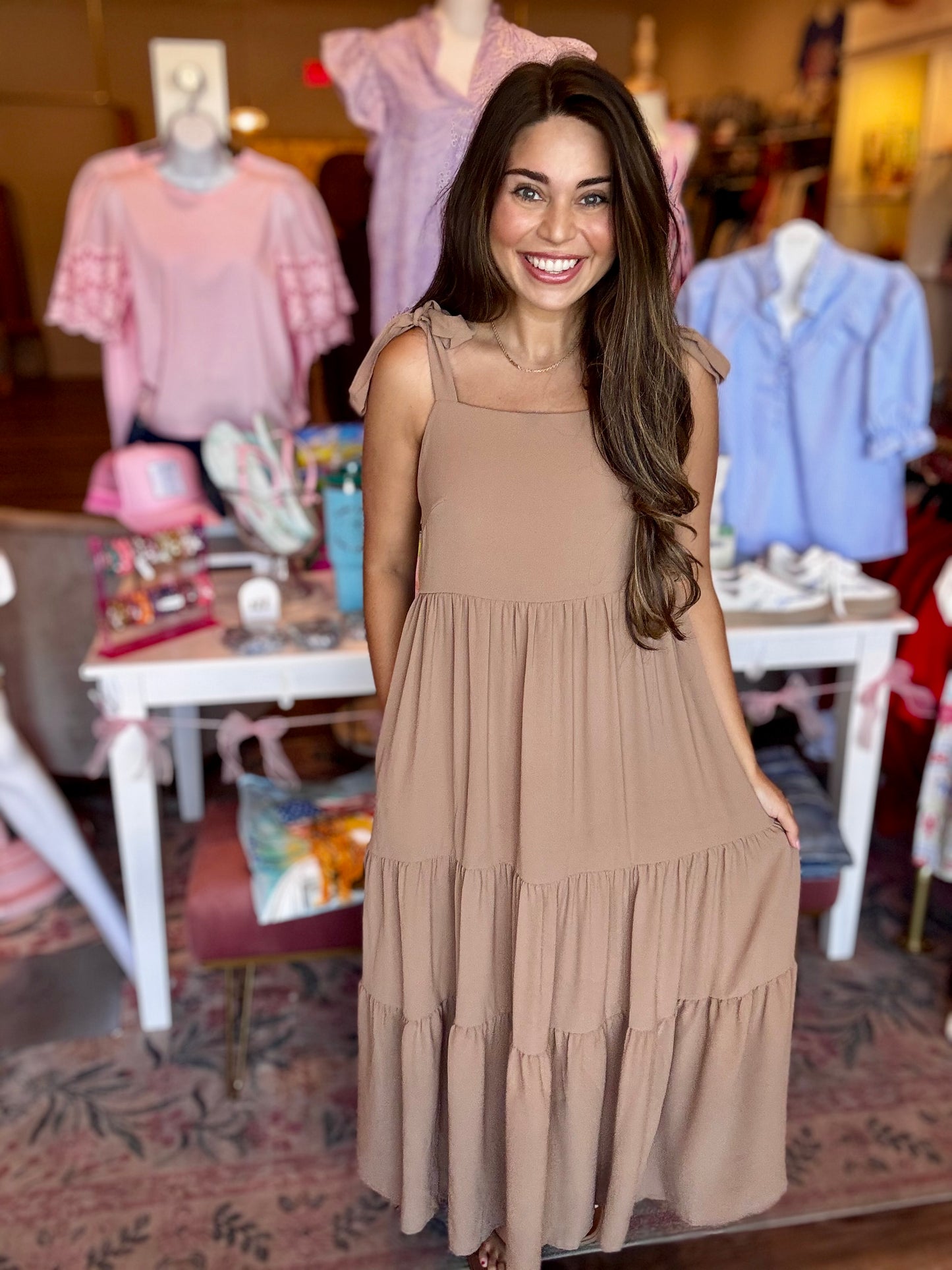 Cara Tiered Maxi Dress