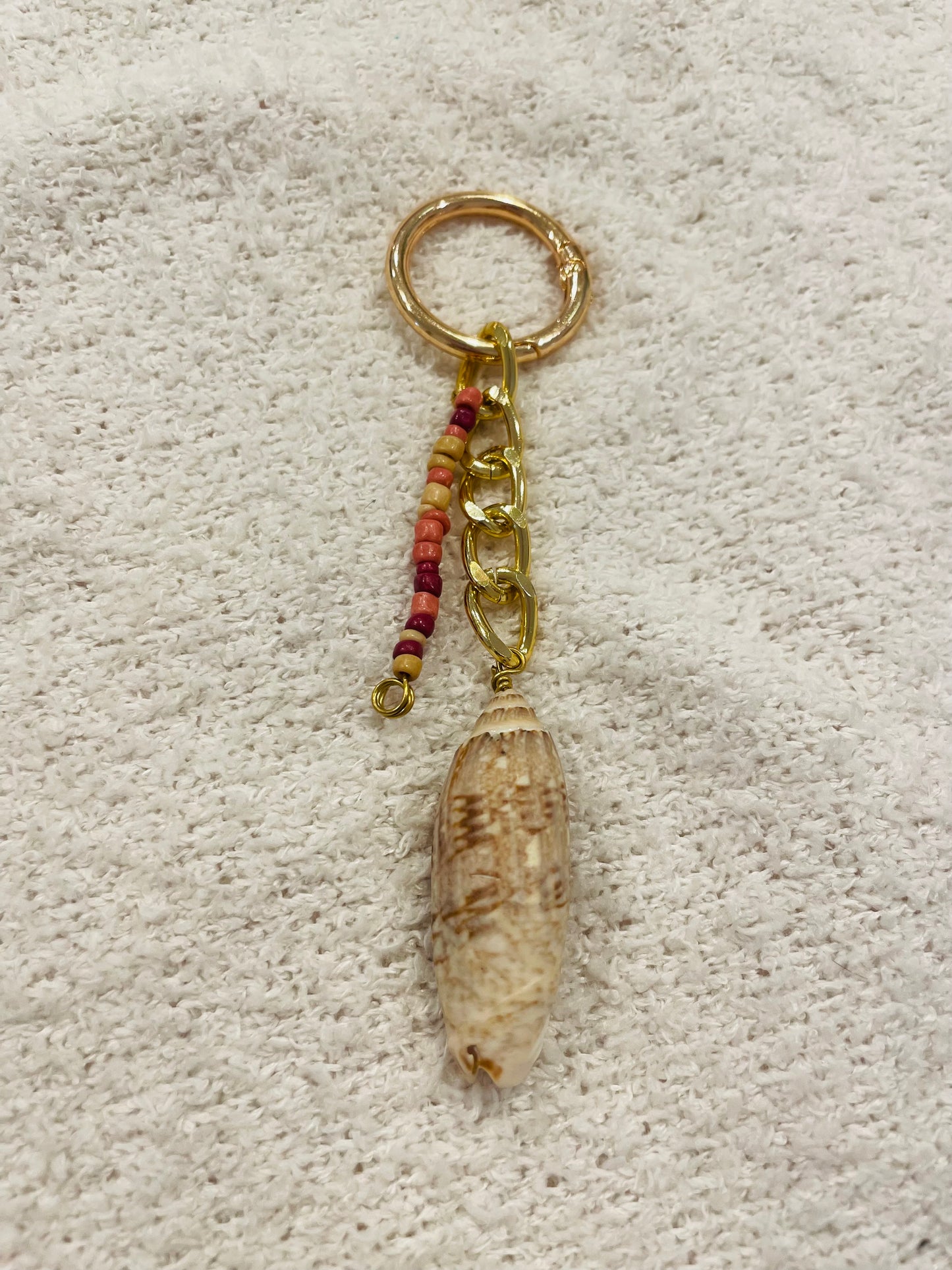 Locally Made Topsail Island Seashell Keychains