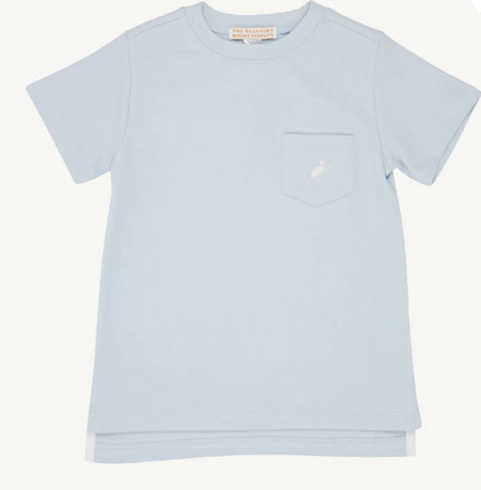 The Beaufort Bonnet Company Carter Crewneck Buckhead Blue/ Worth Avenue White