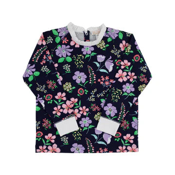 The Beaufort Bonnet Company Cassidy Comfy CrewneckBuckhead Botanicals with Worth Avenue White