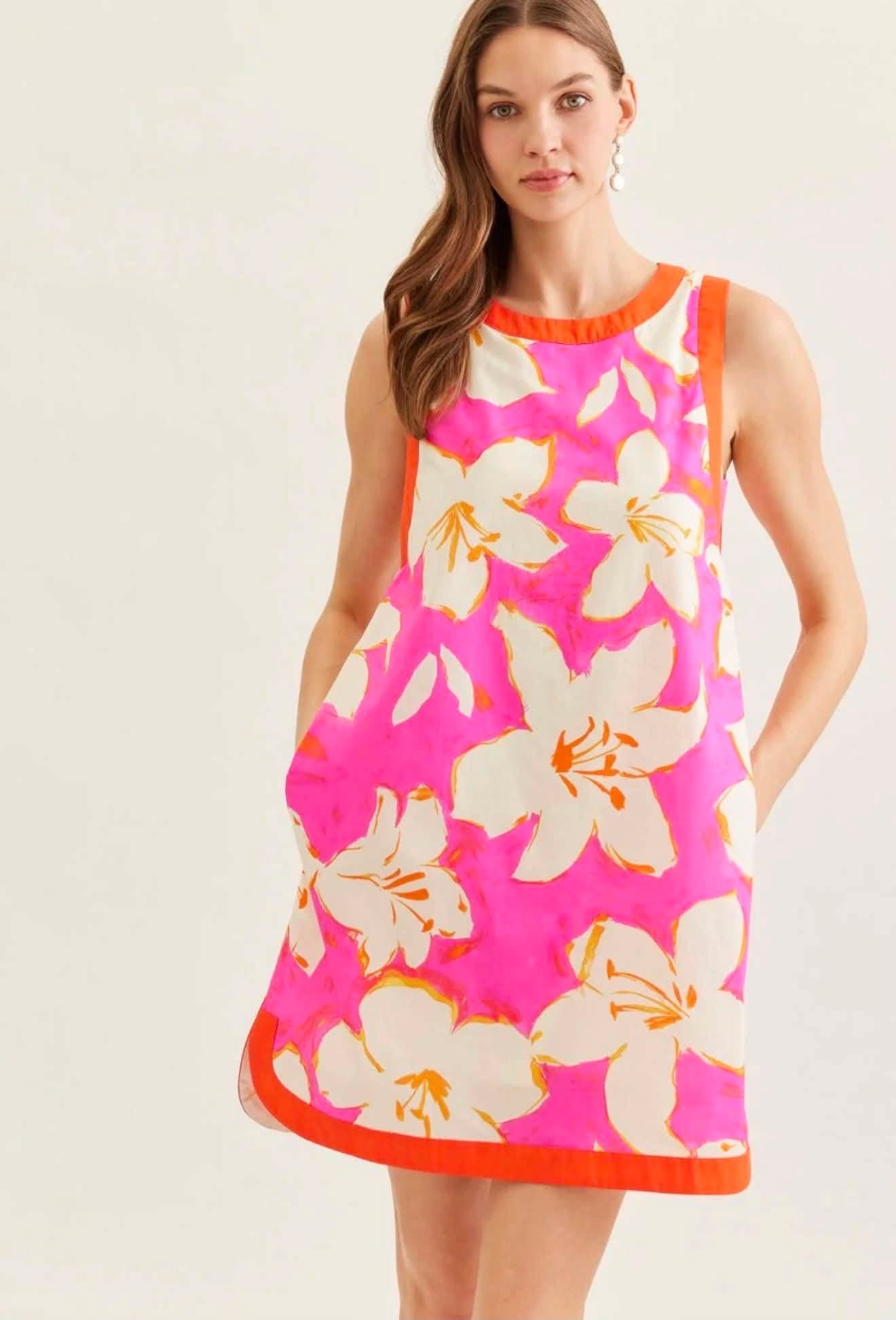 Tina Floral Dress
