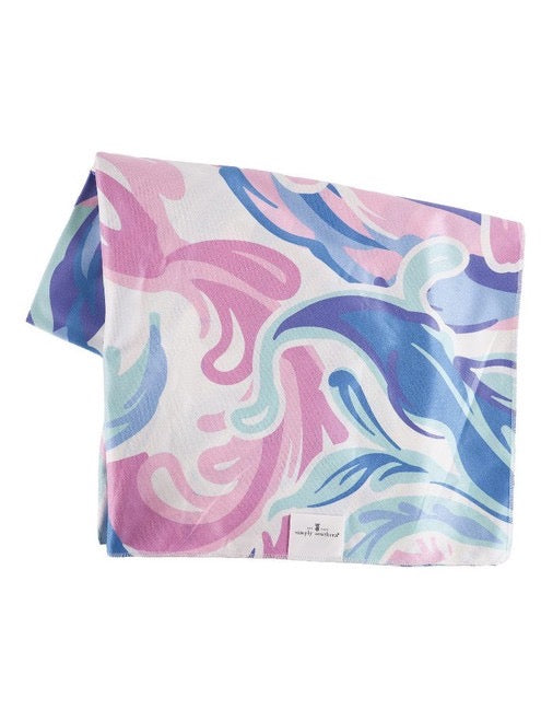 Simply Southern Quick Dry Towel In Watercolor
