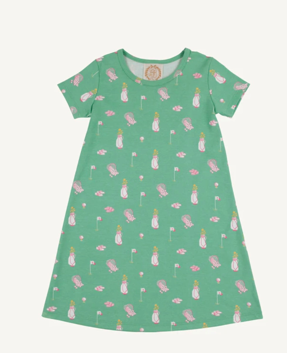 The Beaufort Bonnet Company Polly Play Dress Short Sleeve Clubhouse Couture Pier Party Pink