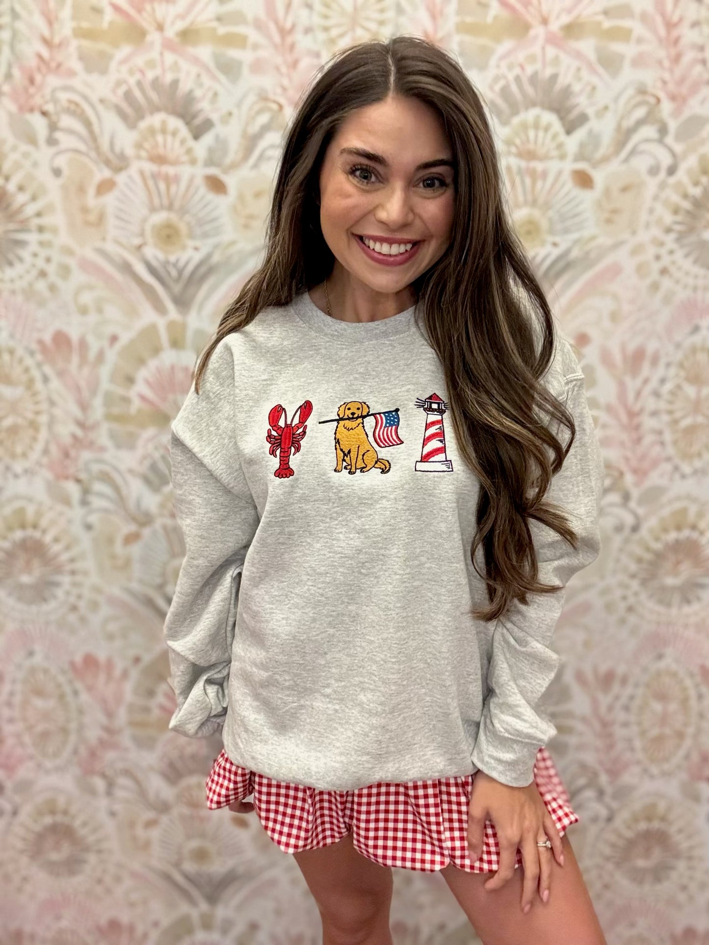USA Embroidered Sweatshirt