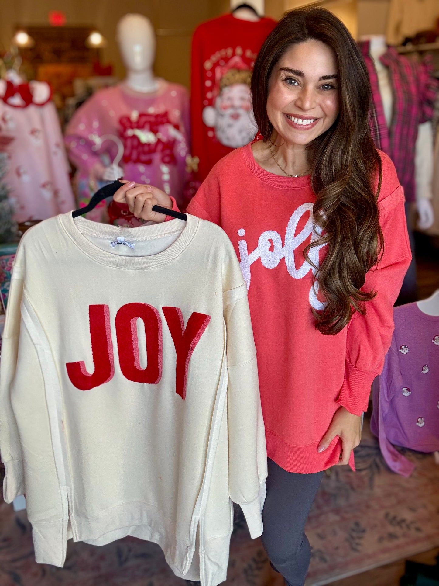 Joy and Jolly Pullovers
