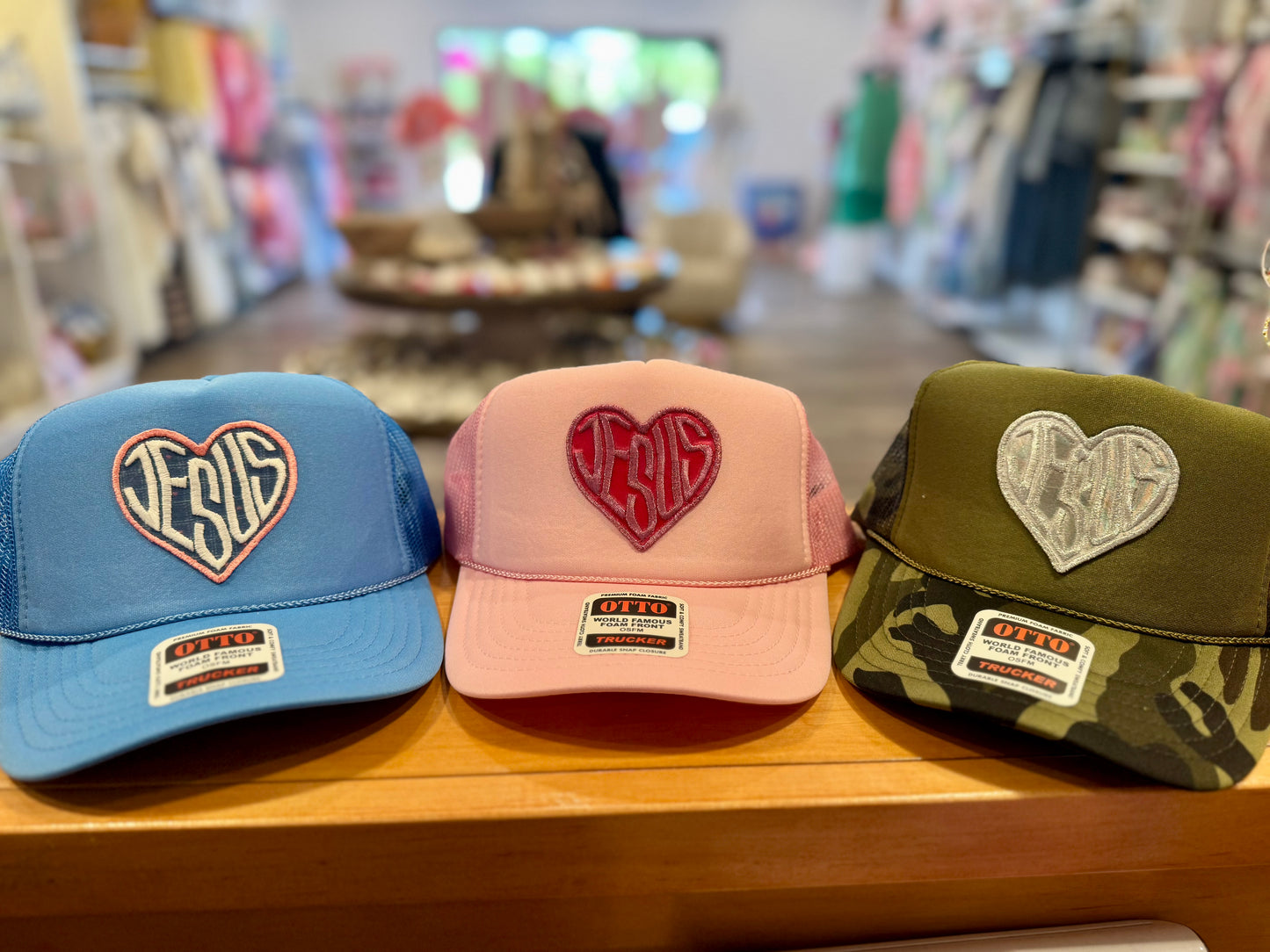 Fisher Hat Co. Jesus Patch Hat