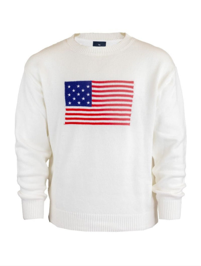 Simply Southern Oversized USA Sweater
