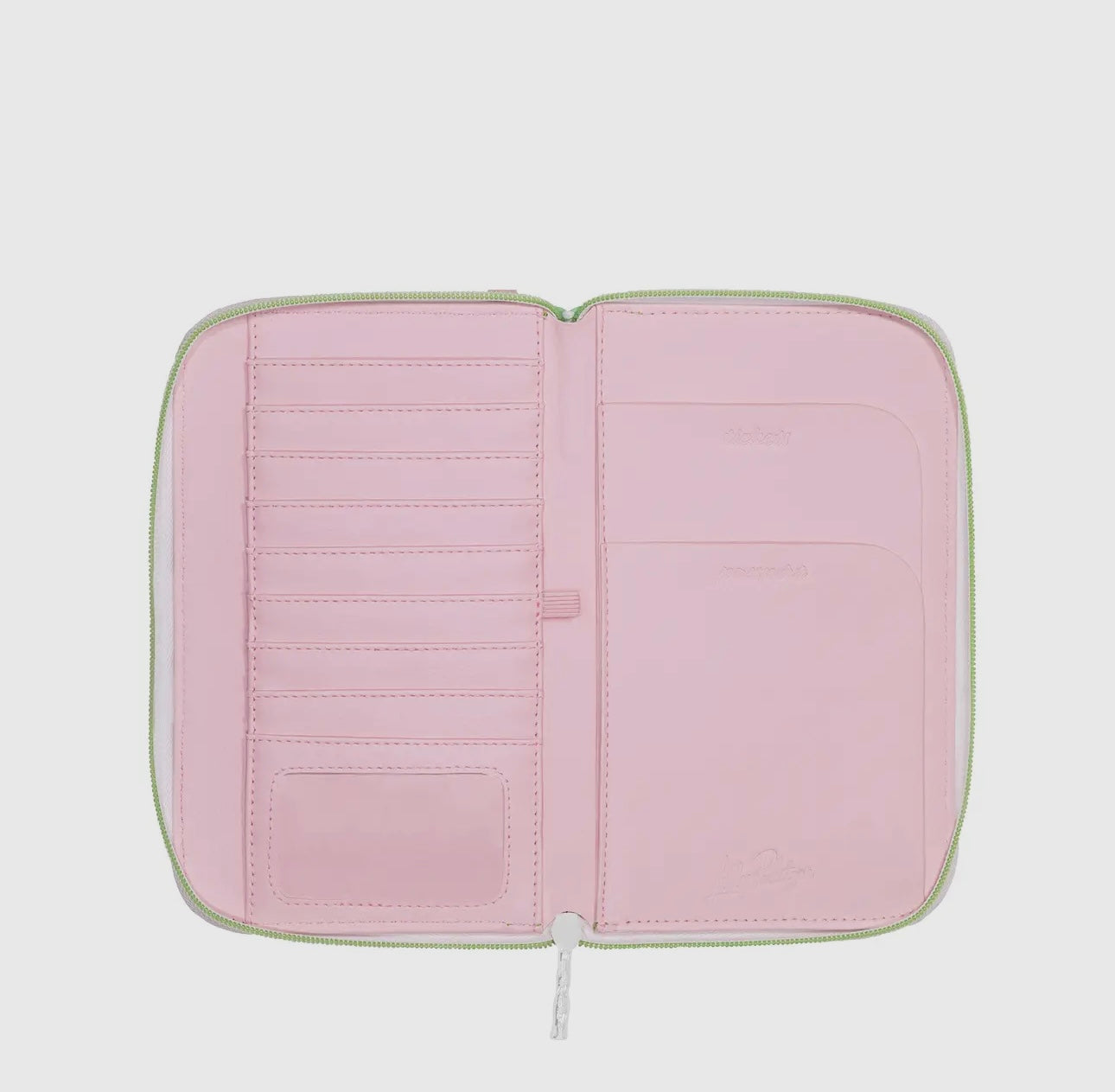 Lilly Pulitzer Travel Wallet Lime Feeling Good