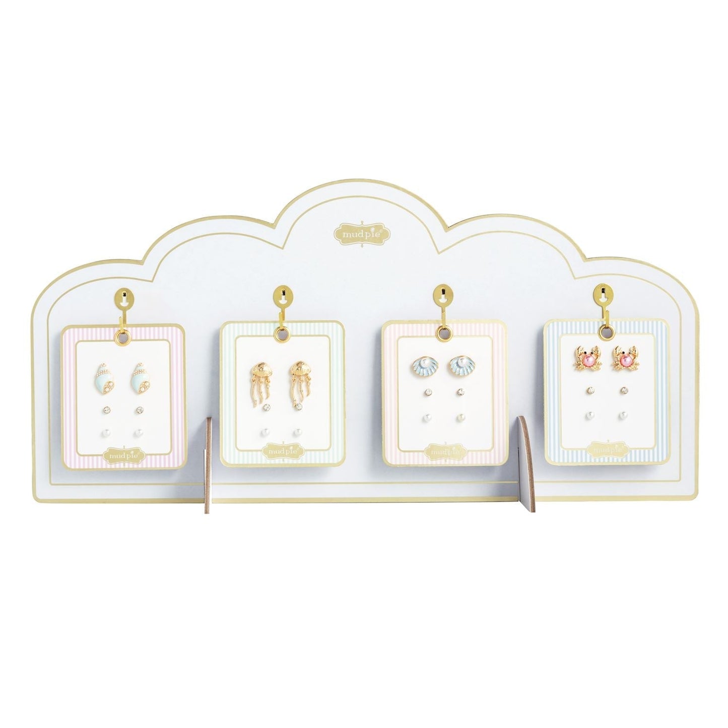 MUDPIE COASTAL LUXE ICON EARRING SETS
