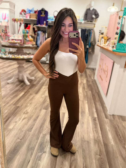 Callie Cross Over Yoga Pants
