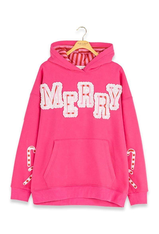 Simply Southerh Girls Merry Sweatshirt