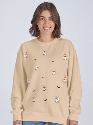 Simply Southern Ghost Sand Crewneck