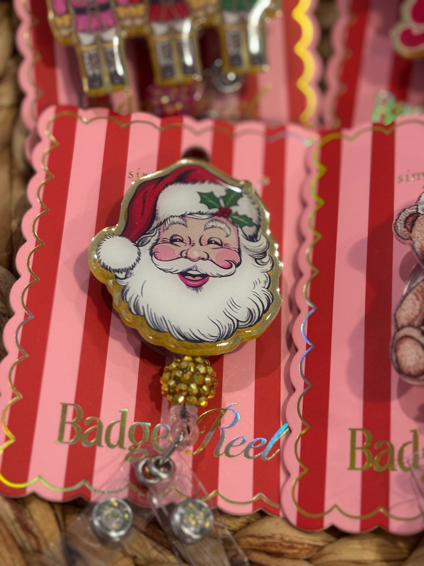 Simply Southern Christmas Badge Reels