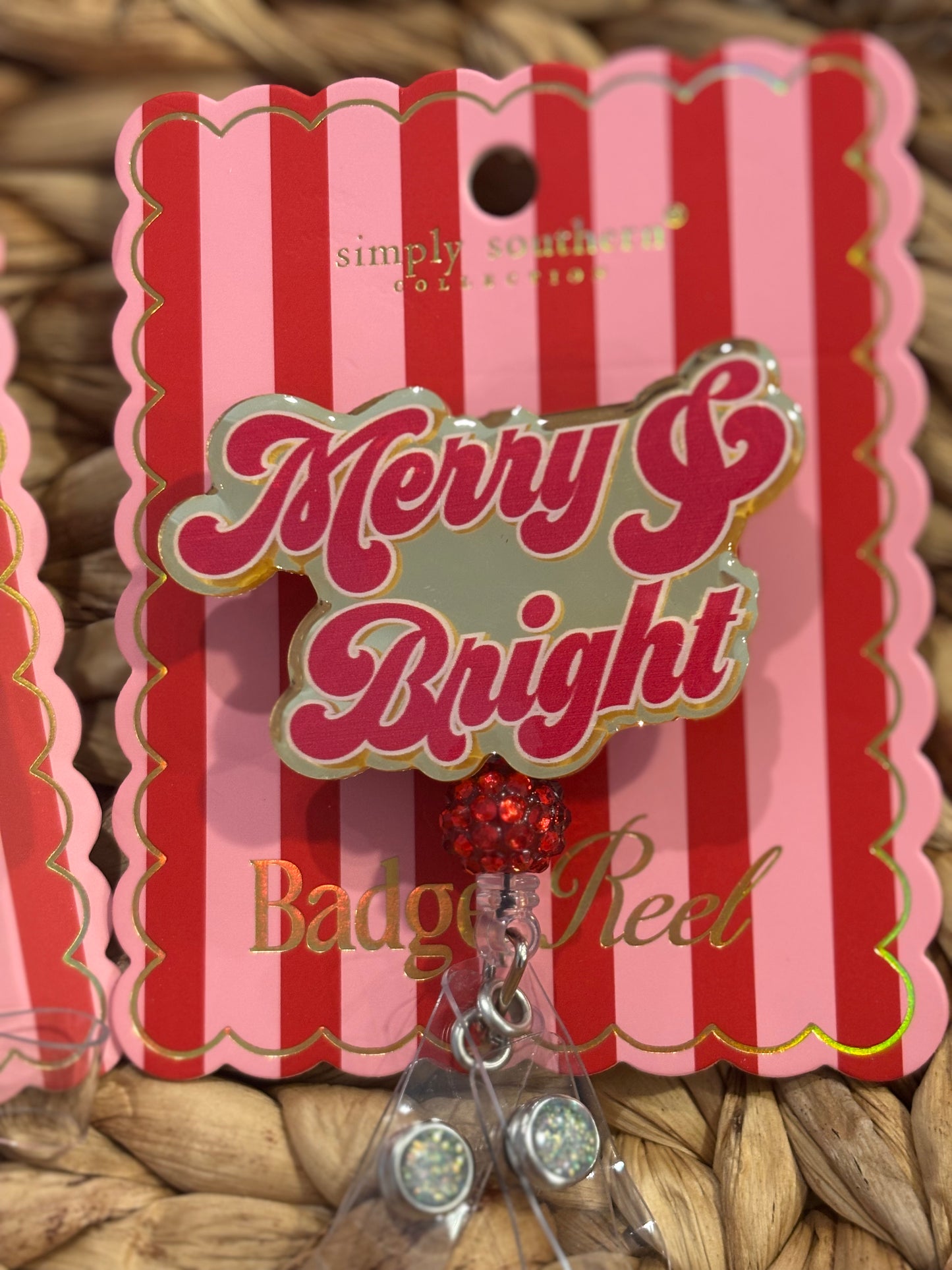 Simply Southern Christmas Badge Reels