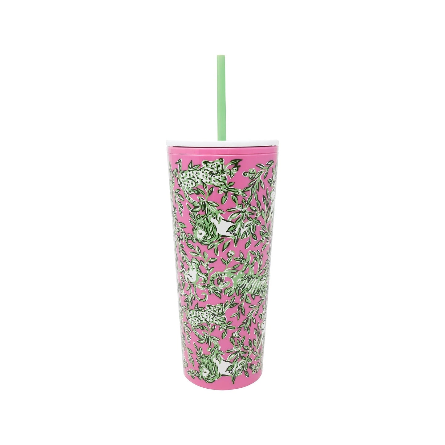 Lilly Pulitzer Tumbler with Straw, Mane Character Energy